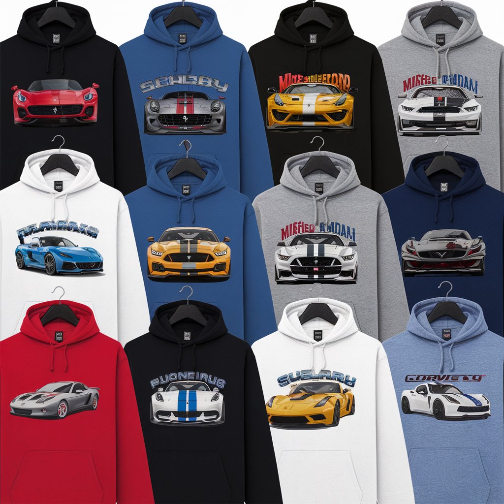 Car Apparel Hoodies​